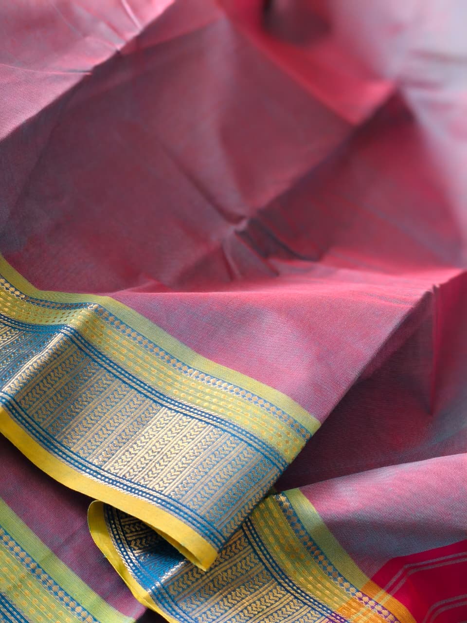 DUAL TONE COTTON SAREE