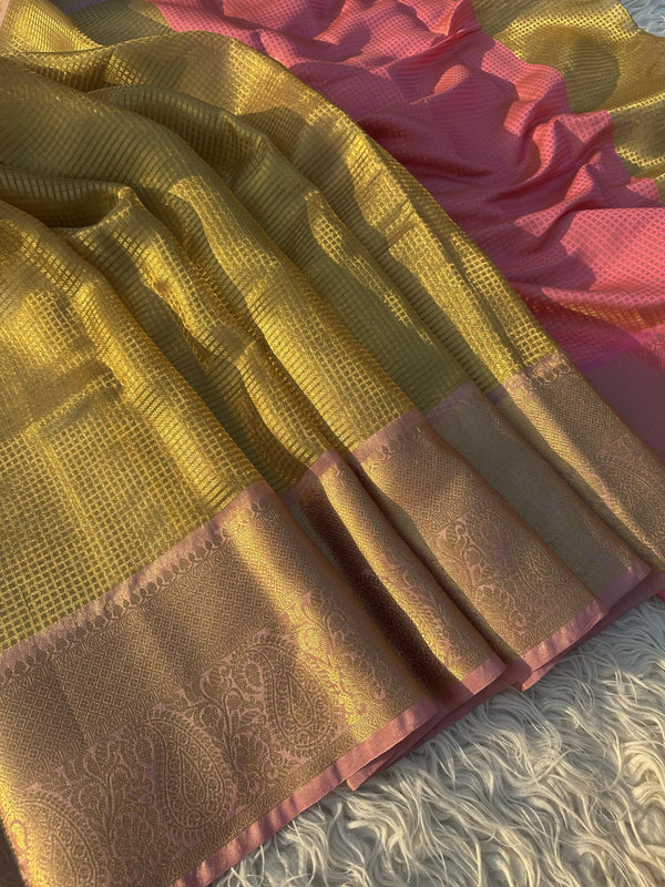 BANARASI SILK TISSUE SAREE