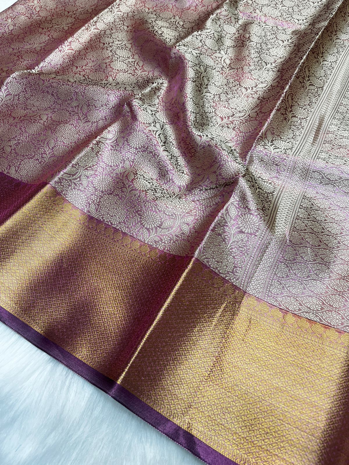 PINK BANARAS SAREE